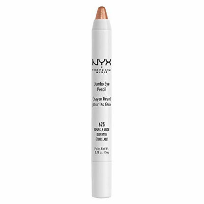 Picture of NYX PROFESSIONAL MAKEUP Jumbo Eyeliner Pencil - Sparkle Nude, Light Gold With Slight Glitter