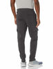 Picture of Southpole Men's Active Basic Jogger Fleece Pants, Heather Charcoal (Cargo), X-Large