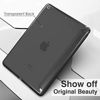 Picture of MoKo Case Fit New iPad 8th Generation 10.2" 2020 / iPad 7th Gen 2019, iPad 10.2 Case with Stand, Soft TPU Translucent Frosted Back Cover Slim Shell for iPad 10.2 inch, Auto Wake/Sleep,Black