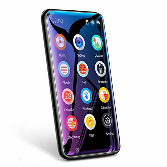 GetUSCart TIMMKOO MP3 Player with Bluetooth, 4.0" Full TouchScreen Mp4