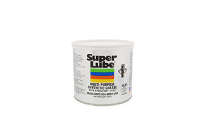 Picture of Super Lube 41160 Synthetic Grease (NLGI 2), 14.1 oz Canister, Translucent White