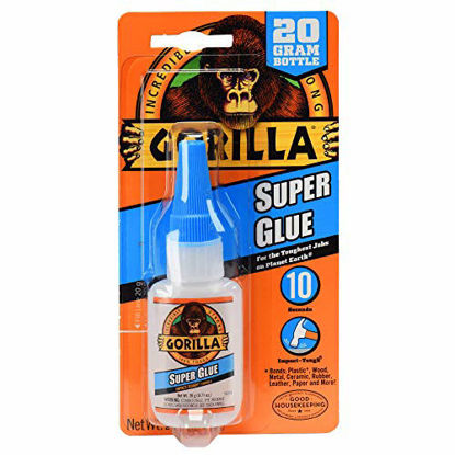 Picture of Gorilla 7805601 Super Glue, 20 g, 1-Pack