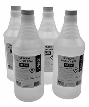 Picture of gotparts747 Isopropyl Alcohol 99.5% - 4 x 1000 ml (More Than ONE Gallon) USP Grade - Made in The USA