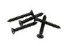 Picture of #8 X 2'' Black Xylan Coated Stainless Flat Head Phillips Wood Screw (25 pc) 18-8 (304) Stainless Steel Screw by Bolt Dropper