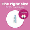 Picture of GUM Proxabrush Go-Betweens Interdental Brush Refills, Moderate, Plaque Removal, 8 Count