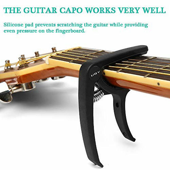 GetUSCart UGY Capo Guitar Capo for Acoustic and Electric Guitars, Guitar Capo or Ukulele capos