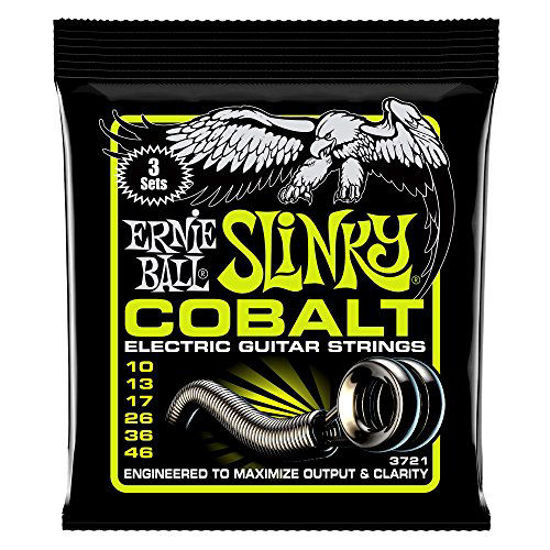 Picture of Ernie Ball Cobalt Regular Slinky Sets, .010 - .046 (3 Pack)