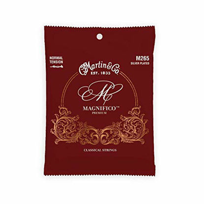 Picture of Martin Guitar Magnifico M265, Normal-Tension Tie End Classical Acoustic Guitar Strings