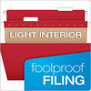 Picture of Pendaflex Hanging File Folders, Letter Size, Assorted Colors, 1/5-Cut Adjustable Tabs, 25 Per Box (81663)