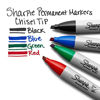 Picture of Sharpie Permanent Markers, Chisel Tip, Classic Colors, 4 Count