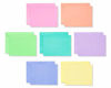 Picture of American Greetings Single Panel Blank Cards with Envelopes, Bright Pastel Colors (200-Count)