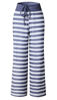 Picture of AMiERY Women's Pajamas Bottoms Lounge Pants Womens Cotton Comfy Striped Casual Palazzo Sleepwear Pajama Pants (S, Blue Striped)