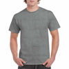 Picture of Gildan Men's Heavy Cotton T-Shirt, Style G5000, 2-Pack, Graphite Heather, Medium