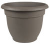 Picture of Bloem 100533305 Bloem Ariana Self Watering Planter, Peppercorn