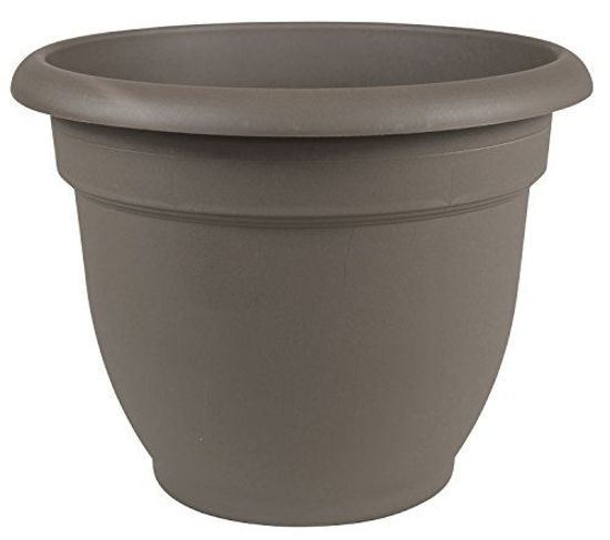 Picture of Bloem 100533305 Bloem Ariana Self Watering Planter, Peppercorn