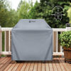 Picture of ZOBER All-Weather Premium BBQ Grill Cover 64" - Double-Layer 600D Oxford Fabric - 100% Waterproof Gas Grill Cover with Covered Air Vents - Large Barbecue Grill Cover Featuring Dual Handles & Straps