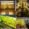 Picture of Mosthink LED Plant Grow Light Strips Full Spectrum for Indoor Plants with Auto ON / Off Timer, 48 LEDs / 4 Dimmable Levels, Sunlike Grow Lamp for Hydroponics Succulent, Two Pack