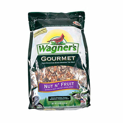 Picture of Wagner's 82072 Gourmet Nut & Fruit Wild Bird Food, 5-Pound Bag