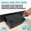 Picture of Kat Sense Rat Bait Station Traps, Reusable Humane Rodent Box Against Mice Chipmunks N Squirrels That Work, Smart Tamper Proof Cage House to Secure Bait Block and Pellets, Mouse Bait Station Outdoor