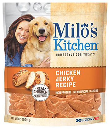 Picture of Milo'S Kitchen Chicken Jerky Dog Treats, 8.5 Oz.