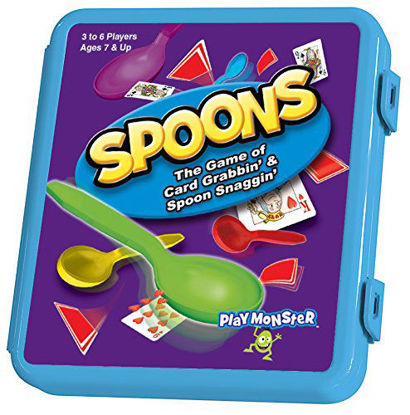 Picture of PlayMonster Spoons - The Game of Card Grabbin' & Spoon Snaggin'