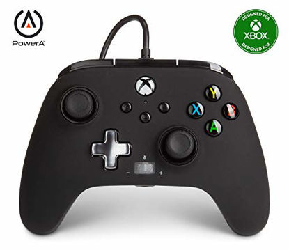 Picture of PowerA Enhanced Wired Controller for Xbox - Black, Gamepad, Wired Video Game Controller, Gaming Controller, Xbox Series X|S, Xbox One - Xbox Series X