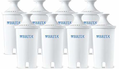 Picture of Brita Standard Pitcher and Dispenser Replacement Water Filters, 8 Count, White