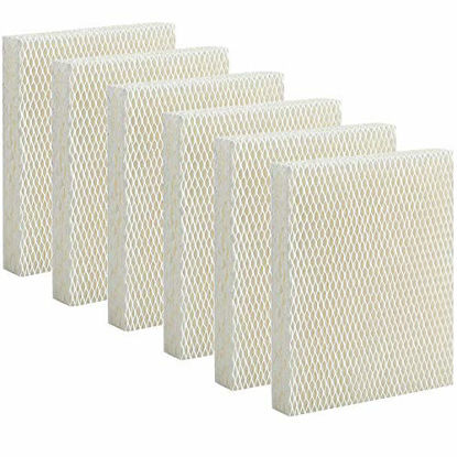 Picture of Lxiyu Humidifier Replacement Filter T for Honeywell HEV615 and HEV620 Humidifier Wicking,Compatible with Part # HFT600 Filter(6 Pack)