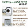 Picture of Washer/Dryer Cover,Washine Machine Cover for Waterproof and dustproof thickening Front-Loading Machine W27 D33 H39 in