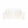 Picture of GE WD28X10284 Genuine OEM Lower Dishrack Assembly (White) for GE Dishwashers