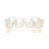 Picture of GE WD28X10284 Genuine OEM Lower Dishrack Assembly (White) for GE Dishwashers