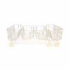Picture of GE WD28X10284 Genuine OEM Lower Dishrack Assembly (White) for GE Dishwashers