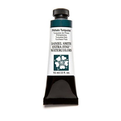 Picture of DANIEL SMITH Extra Fine Watercolor 15ml Paint Tube, Phthalo Turquoise