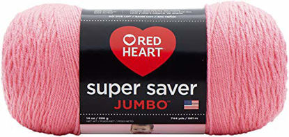 Picture of RED HEART 073650016004 Super Saver Jumbo Yarn, Perfect Pink