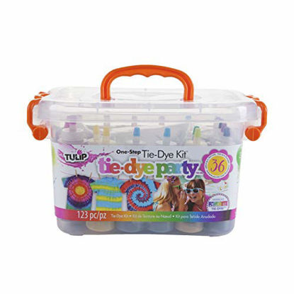 Picture of Tulip One-Step Tie-Dye Kit Party Creative Group Activities, All-in-1 DIY Fashion Dye Kit, Rainbow