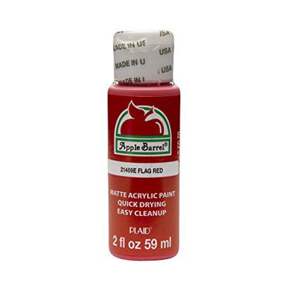 Picture of Apple Barrel Acrylic Paint in Assorted Colors (2 oz), 21469, Flag Red