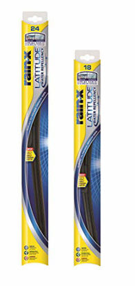 Picture of Rain-X Latitude Water Repellency Wiper Blade Combo Pack 24" and 18"