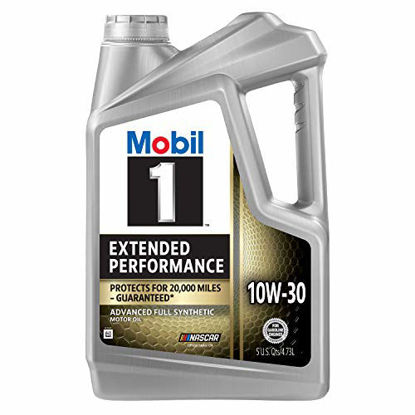 Picture of Mobil 1 Extended Performance 120767-1 Extended Performance 10W-30; 5QT, Gray