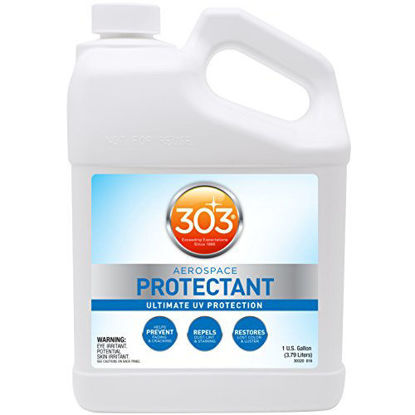 Picture of 303 UV Protectant Spray - Ultimate UV Protection - Helps Prevent Fading And Cracking - Repels Dust, Lint, and Staining - Restores Lost Color And Luster, 1 Gallon (30320)