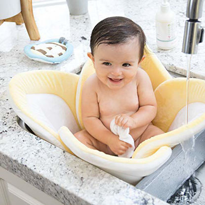 Picture of Blooming Bath Lotus - Baby Bath (Yellow/White/Gray)