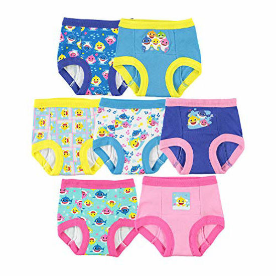 GetUSCart Baby Shark Baby Potty Training Pant Multipacks, Shark Pink