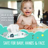 Picture of Seventh Generation Baby Wipes, Free & Clear with Flip Top Dispenser, White, unscented, 504 Count