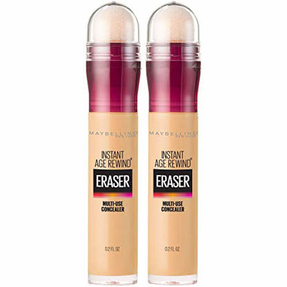 Picture of Maybelline Instant Age Rewind Eraser Dark Circles Treatment Multi-Use Concealer, Sand, 0.2 Fl Oz (Pack of 2)