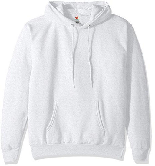 Picture of Hanes Men's Pullover EcoSmart Fleece Hooded Sweatshirt, ash, Small