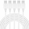 Picture of Micro USB Cable (5-Pack, 6FT) Android Charger, SMALLElectric Micro USB Charger Cable Long Android Phone Charger Cord for Galaxy S7 S6 Edge J7 S5,Note 5 4,LG G4 K40 K20,MP3,Kindle,MP3,Tablet.White