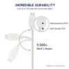 Picture of Micro USB Cable (5-Pack, 6FT) Android Charger, SMALLElectric Micro USB Charger Cable Long Android Phone Charger Cord for Galaxy S7 S6 Edge J7 S5,Note 5 4,LG G4 K40 K20,MP3,Kindle,MP3,Tablet.White