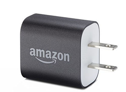 Picture of Amazon 5W USB Official OEM Charger and Power Adapter for Fire Tablets and Kindle eReaders - Black