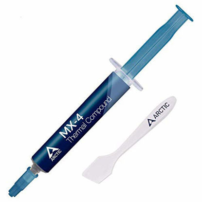 Picture of ARCTIC MX-4 - Thermal Compound Paste For Coolers | Heat Sink Paste | Composed of Carbon Micro-particles | Easy to Apply | High Durability - 4 Grams