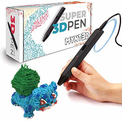 Picture of MYNT3D Super 3D Pen, 1.75mm ABS and PLA Compatible 3D Printing Pen