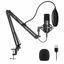 Picture of USB Microphone Kit 192KHZ/24BIT Plug & Play MAONO AU-A04 USB Computer Cardioid Mic Podcast Condenser Microphone with Professional Sound Chipset for PC Karaoke, YouTube, Gaming Recording